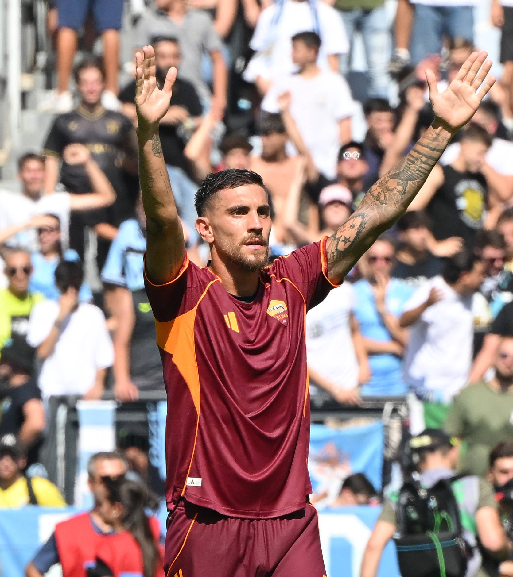 （体育）足球——意甲：罗马胜拉齐奥