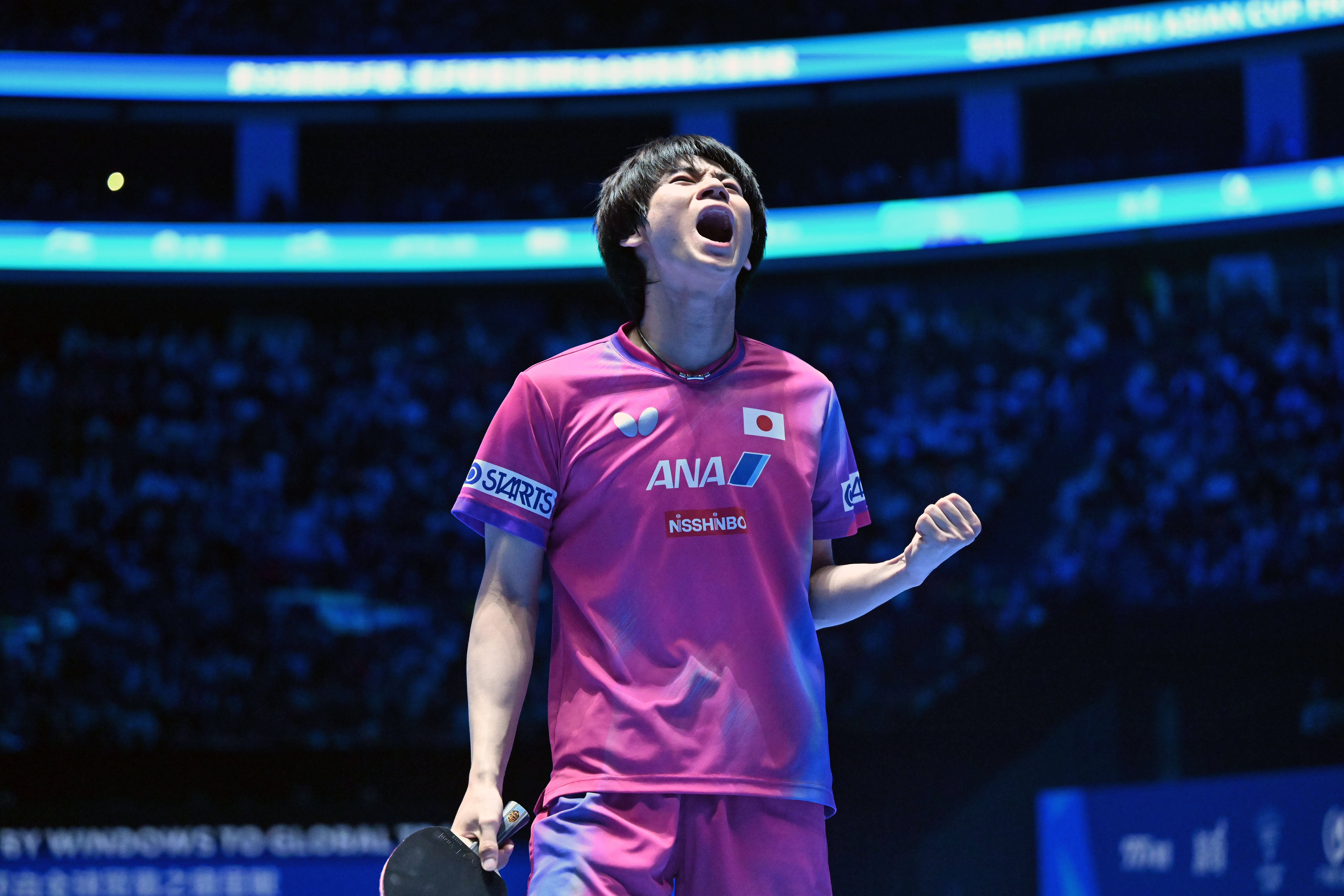 （体育）乒乓球——亚洲杯：户上隼辅获男单季军