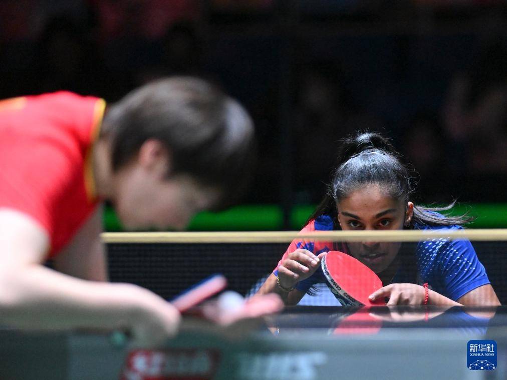 国际乒联混合团体世界杯：中国队胜法国队