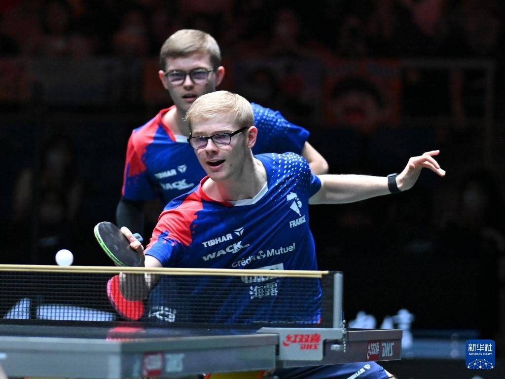 国际乒联混合团体世界杯：中国队胜法国队